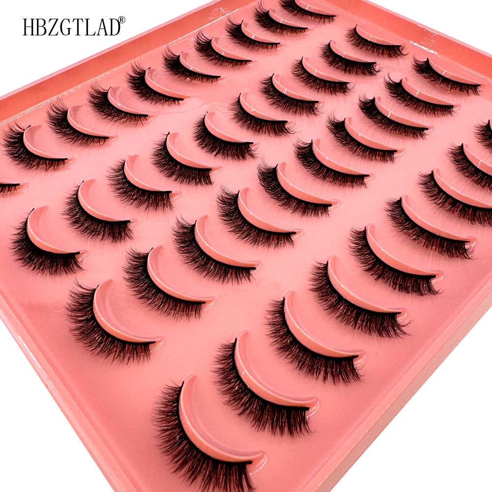 Eyelash Extension For Asian Eyes - Nieuwe 20 Paar Natuurlijke Lange 3D