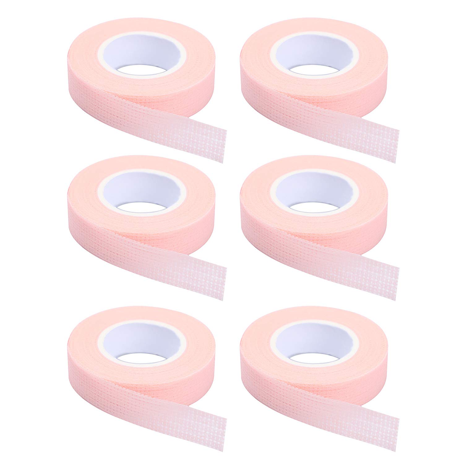 Eyelash Extension Guide - 6 rollen wimpertape, zelfklevende stoffen wimperverlengingstape,