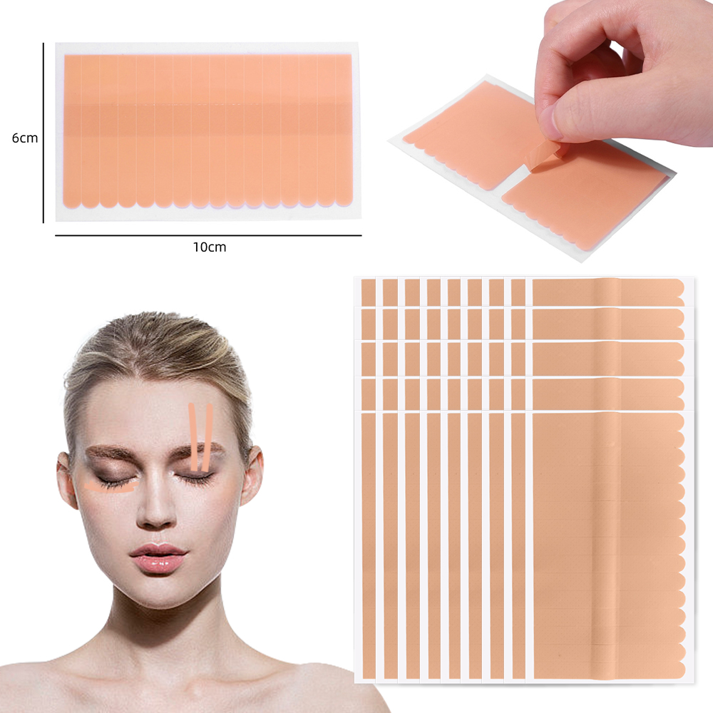 Eyelash Extension Guide - 10/20 Stuks Wimper Tape Non-woven Micropore