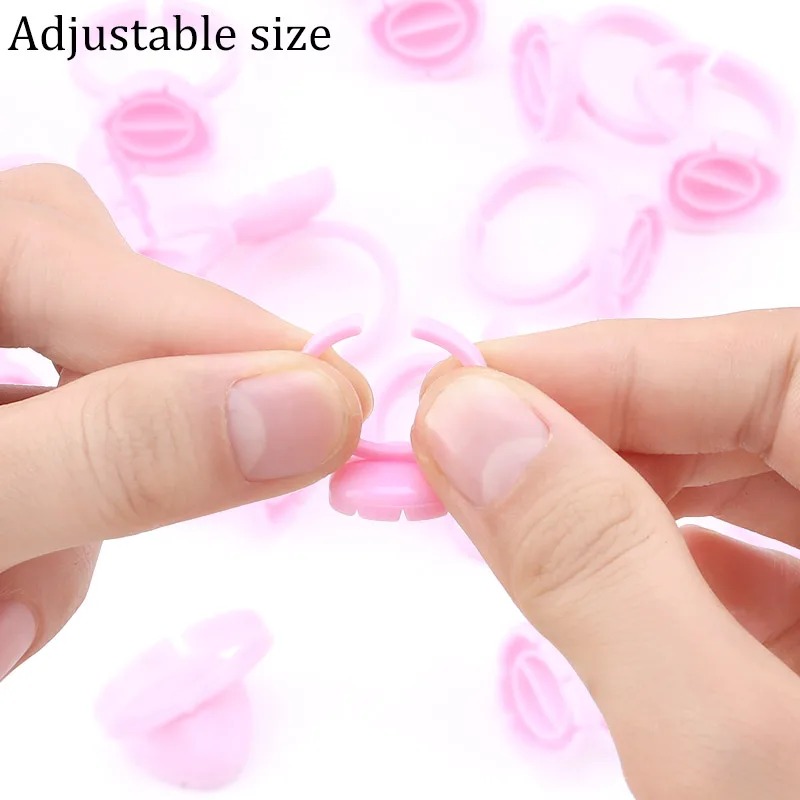 100 Stuks Wegwerp Wimperlijm R - Eyelash Extension Guide recensie en prijs