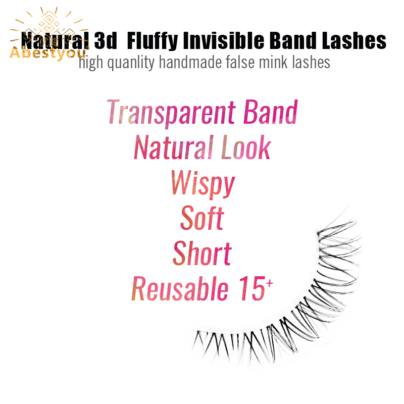 Abestyou 5 paar Korte Lichtere - Eyelash Extension Japan recensie en prijs