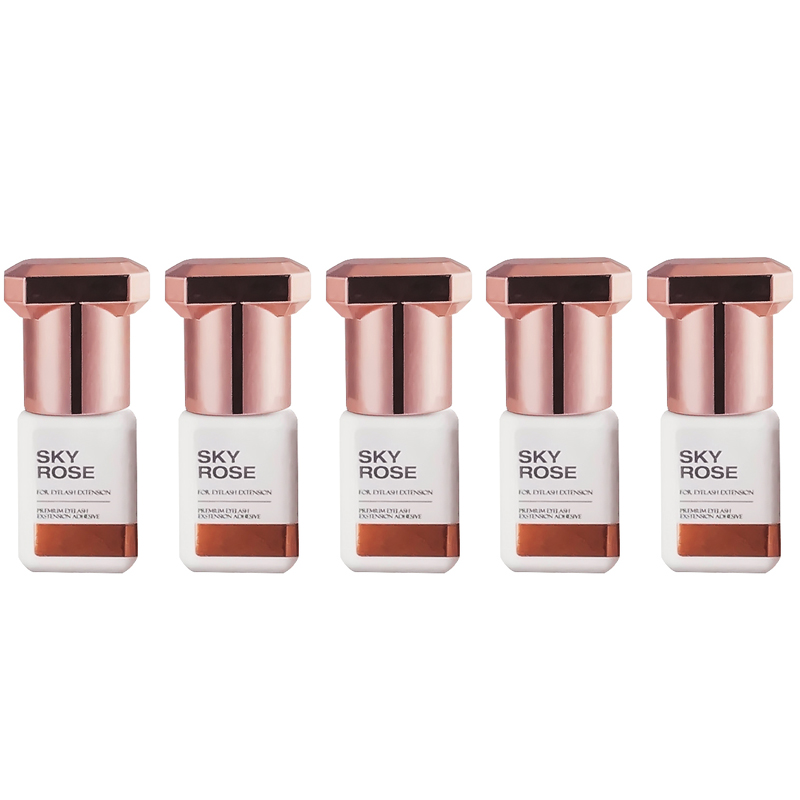 2/5/10 Flessen Sky Rose Lijm V - Eyelash Extension Korea recensie en prijs