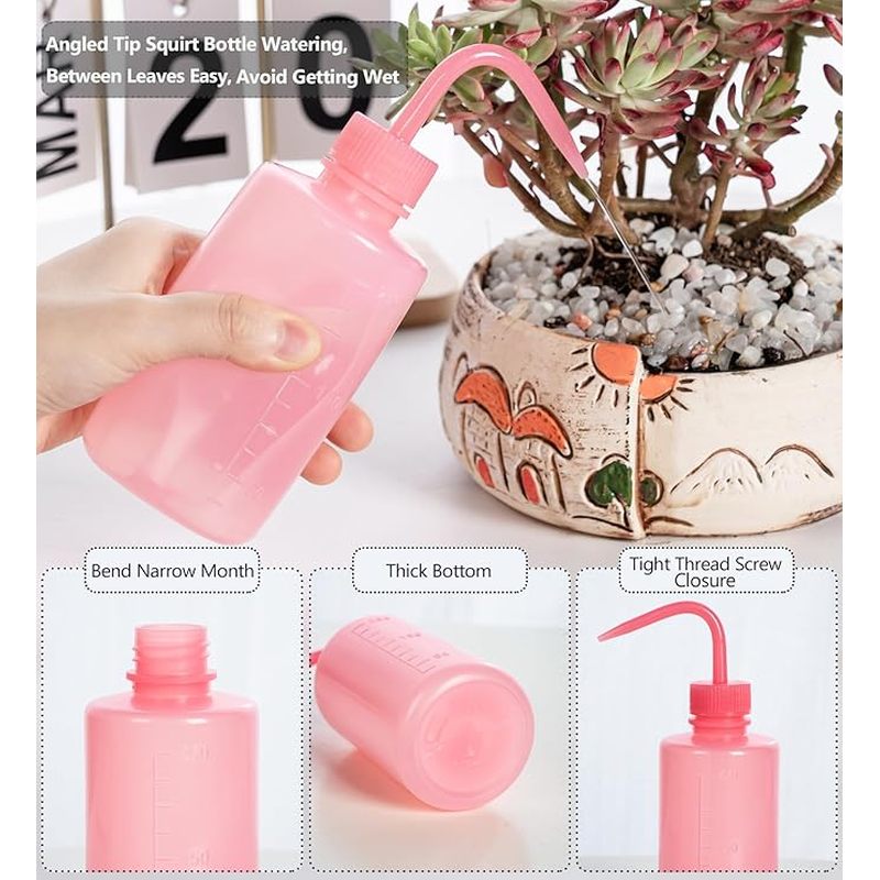 250ml Roze Gebogen Mondstuk Wi - Eyelash Extension Japan recensie en prijs