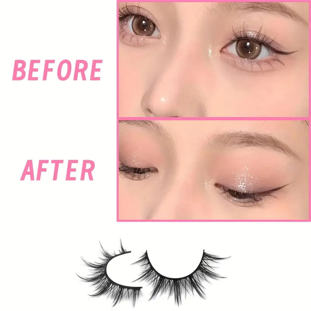 10 paar Manga Anime wimpers na - Eyelash Extension Japan recensie en prijs