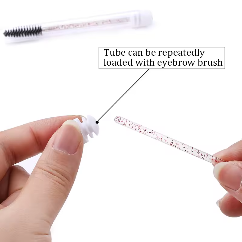 Wimperborstelbuis met wenkbrau - Eyelash Extension Guide recensie en prijs