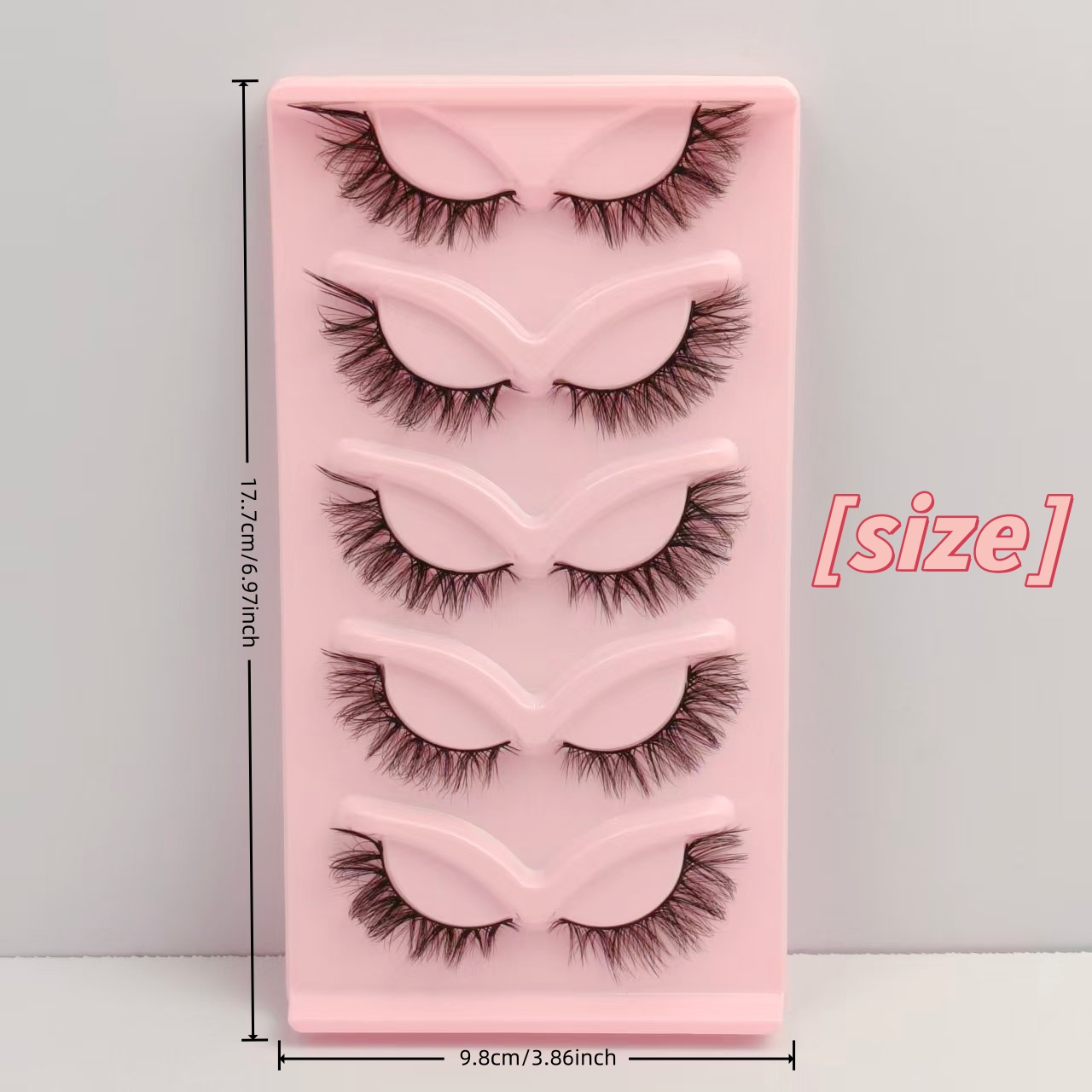 5 paar Aziatische gemengde sti - Eyelash Extension Japan recensie en prijs