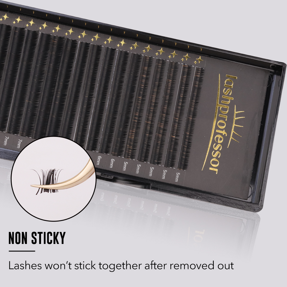 Lashprofessor Faux Mink Zwarte - Eyelash Extension Korea recensie en prijs