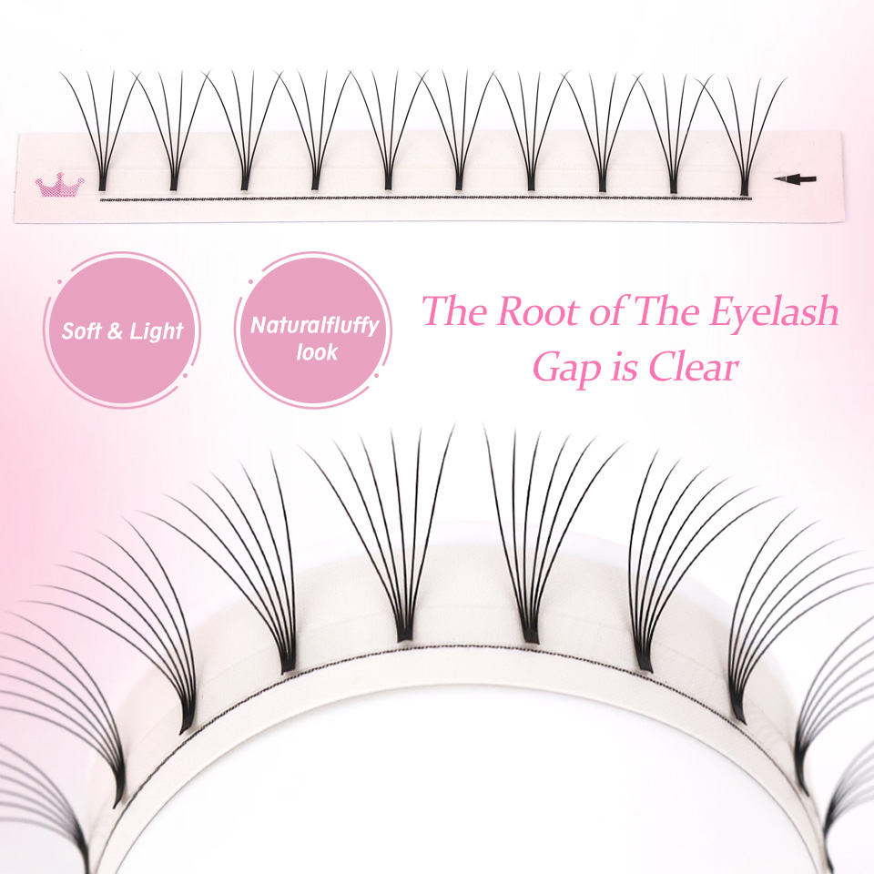 Rujade Premade Volume Fans Kor - Eyelash Extension Korea recensie en prijs