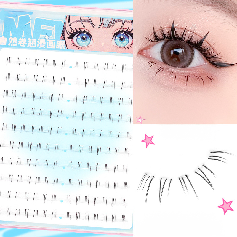 Zelfklevende onderste wimpers  - Eyelash Extension Korea recensie en prijs
