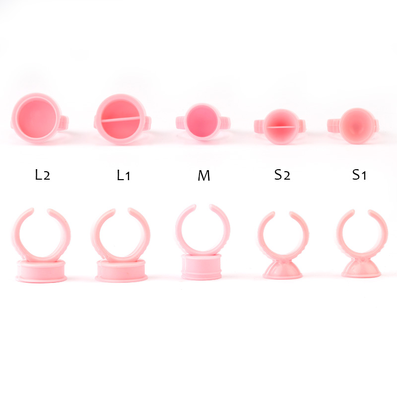 100 stuks Wegwerp Lijm Rings P - Eyelash Extension Guide recensie en prijs