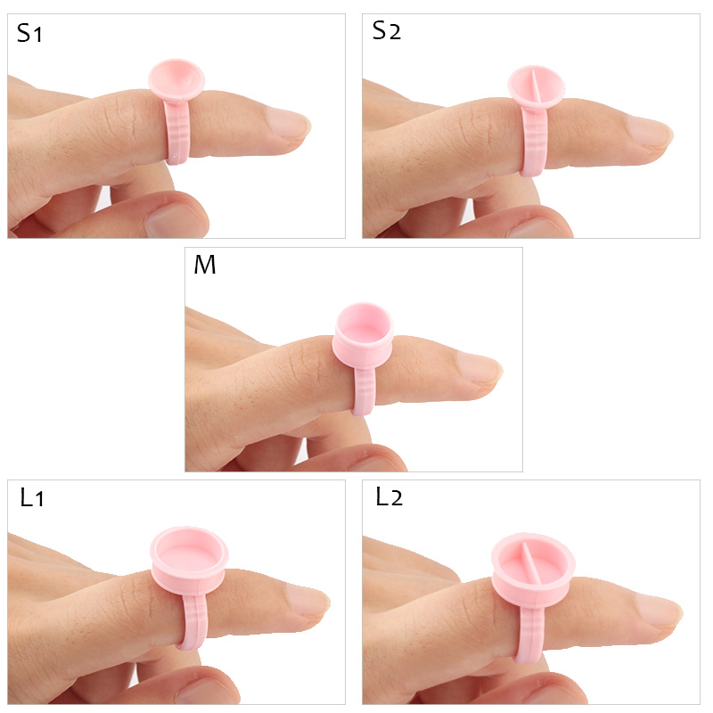 100 stuks Wegwerp Lijm Rings P - Eyelash Extension Guide recensie en prijs
